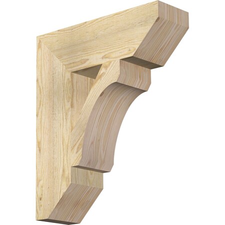 Ekena Millwork Legacy Slat Rough Sawn Bracket, Douglas Fir, 6"W x 20"D x 24"H BKT06X20X24LEC06RDF